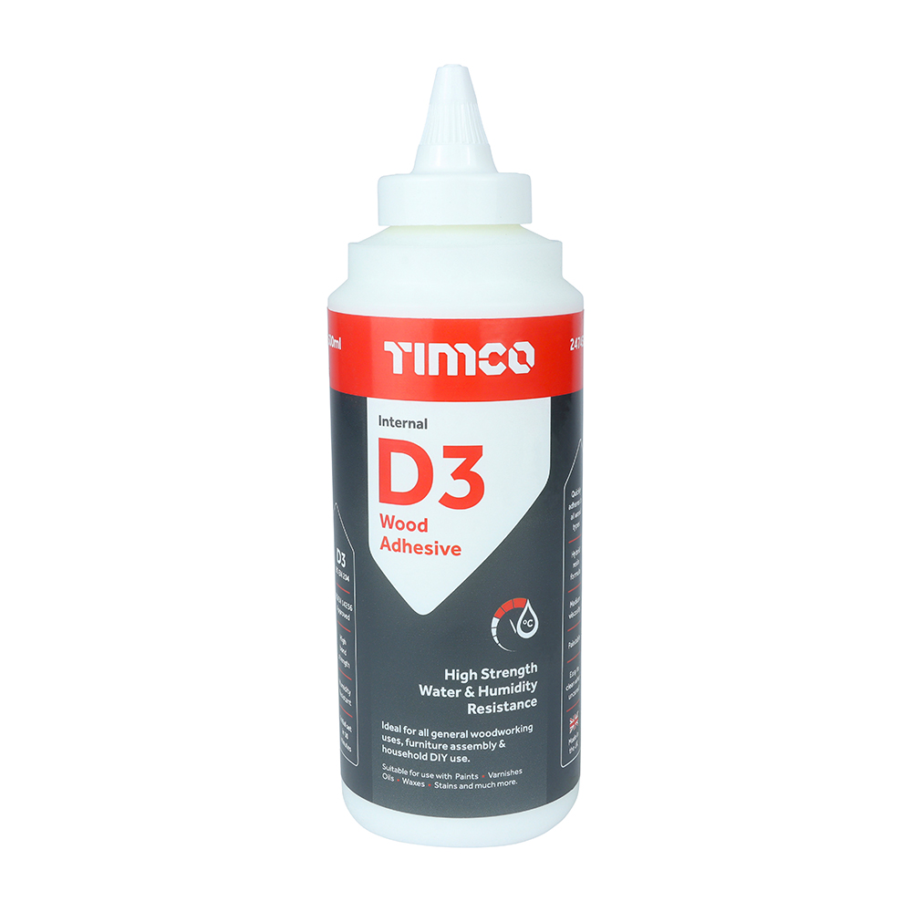 TIMCO Internal D3 Wood Adhesive - 500ml